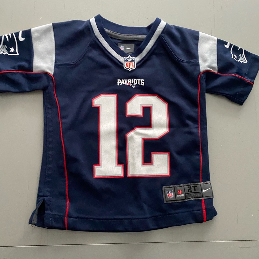 NFL Kids Navy and White Jersey